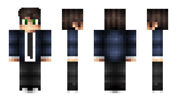 Minecraft skin WoodieBlu