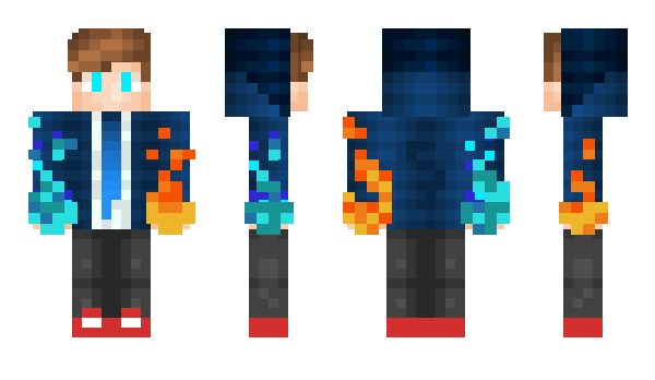 Minecraft skin Hradas