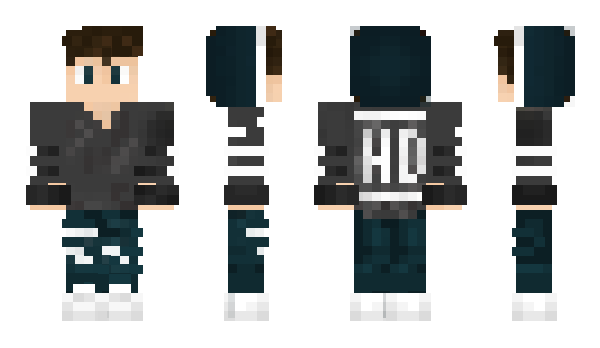 Minecraft skin NanomHD