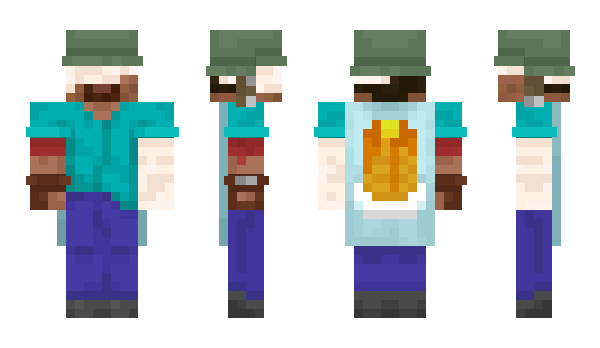 Minecraft скин по нику Fisok