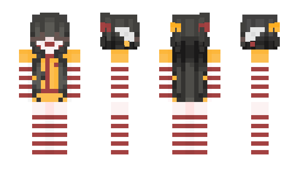 Minecraft skin MothCheeks