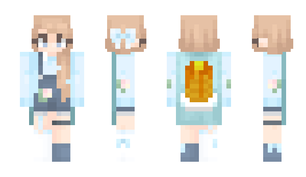Minecraft скин по нику bubblesblub