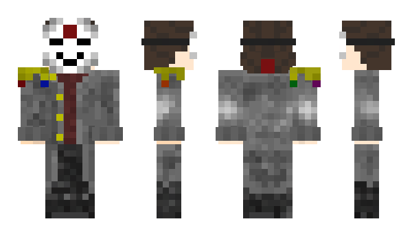 Minecraft skin JackRedSun