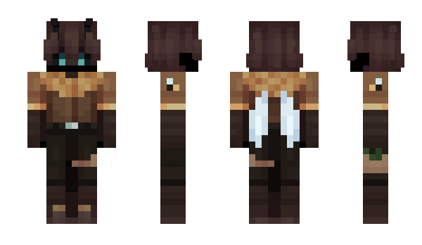 Minecraft скин по нику VespBud
