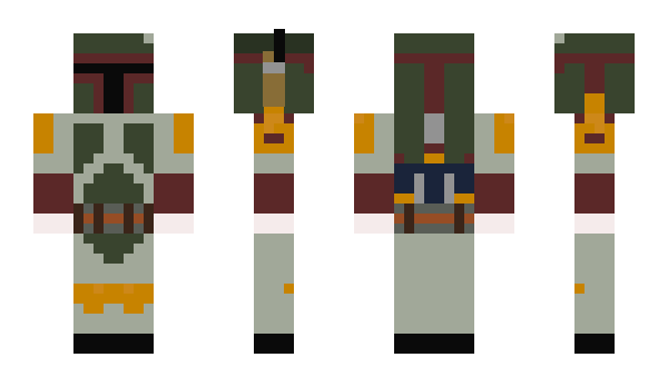 Minecraft скин по нику RanduFett
