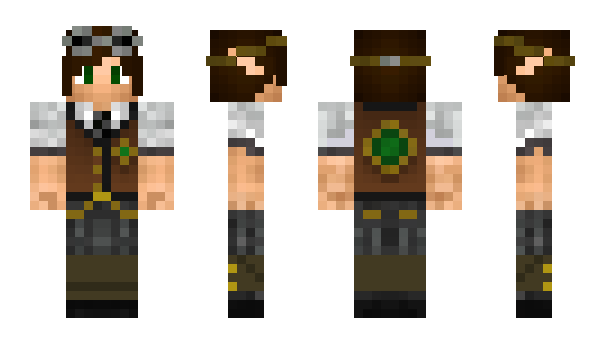 Minecraft skin AXEL070