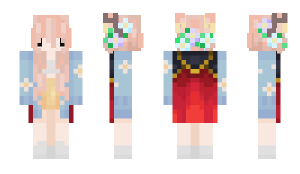 Minecraft skin CrystalDrop