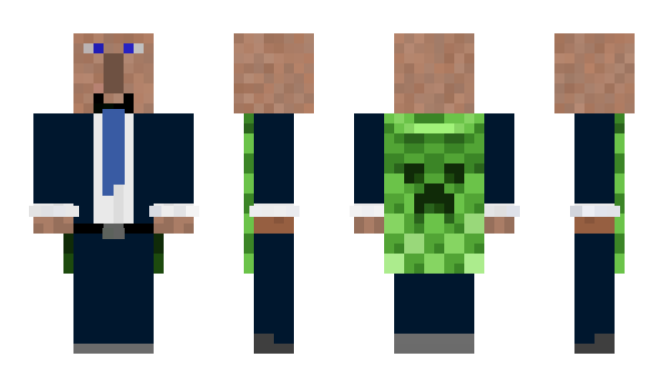 Minecraft skin Adolf_Gitler1941