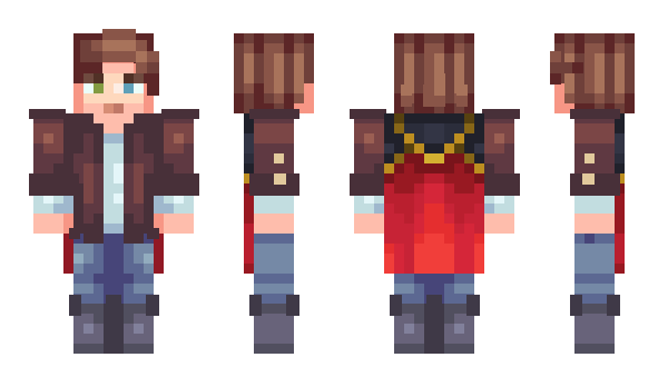 Minecraft skin Wolf_WW