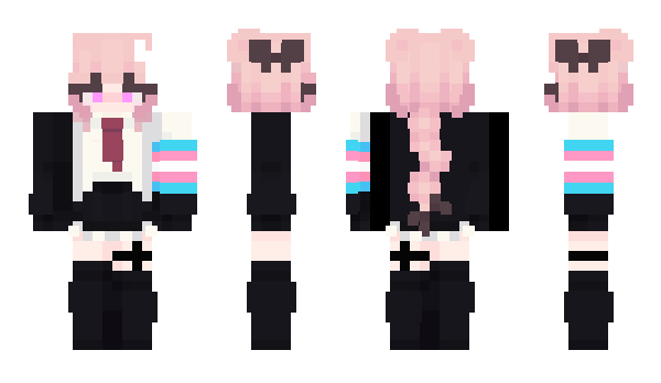 Minecraft skin FemboyThighJobs