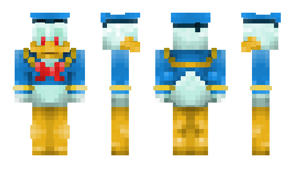 Minecraft skin Duckerd