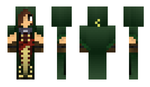 Minecraft skin EmeraldHerald