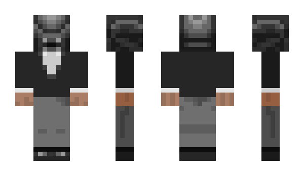 Minecraft skin Forcefighter