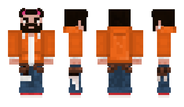 Minecraft skin Foxsector