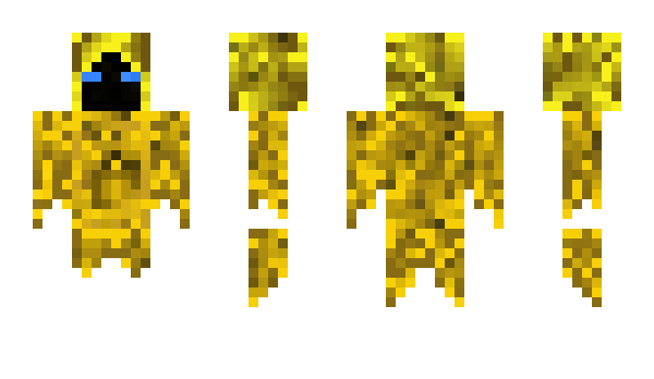 Minecraft skin YellowGhost