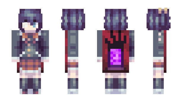 Minecraft скин по нику f1yuki