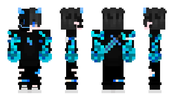 Minecraft скин по нику NobitaGamingOP
