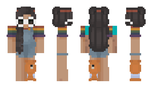 Minecraft skin Kysalia