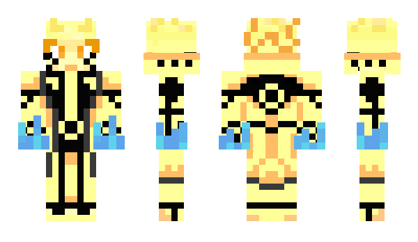 Minecraft skin Narutouzamak