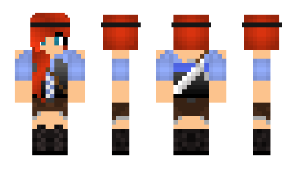 Minecraft skin RaineFall