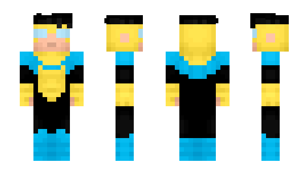 Minecraft скин по нику InvincibleD