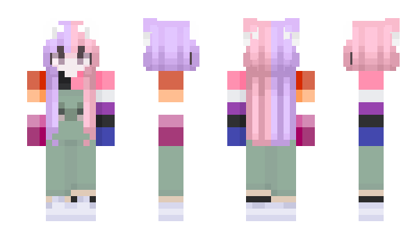 Minecraft skin Lunas__