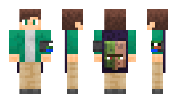 Minecraft skin Fleark