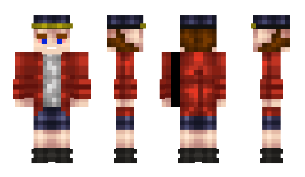 Minecraft skin 4n7h0nY