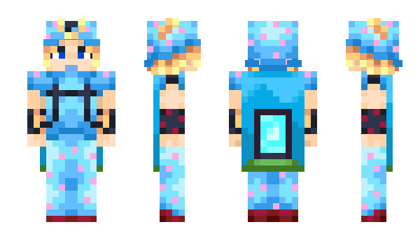 Minecraft skin xRayane