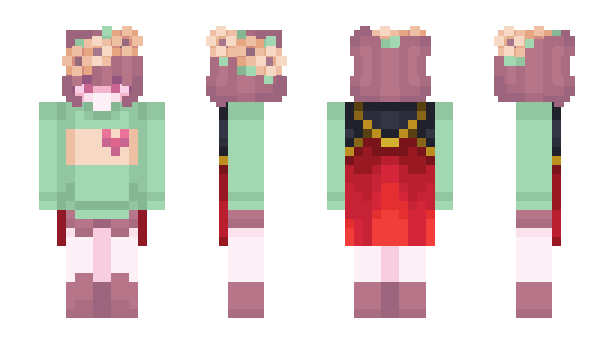 Minecraft скин по нику Dance_Chara