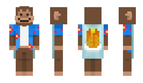 Minecraft скин по нику CavemanStrong