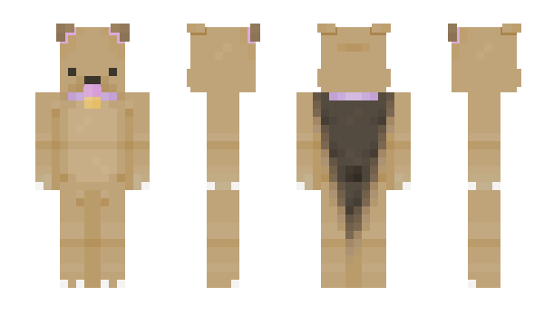 Minecraft skin Axolotl_Girl