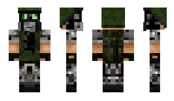 Minecraft skin EvilSkydiver