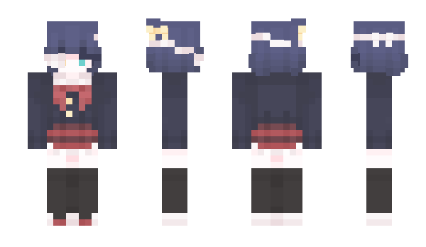 Minecraft skin Chuneko