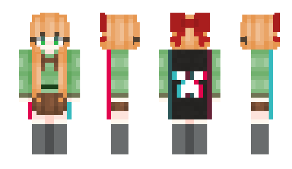 Minecraft skin Asuka0502