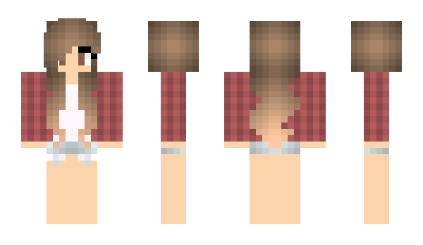 Minecraft skin peppagirl1234