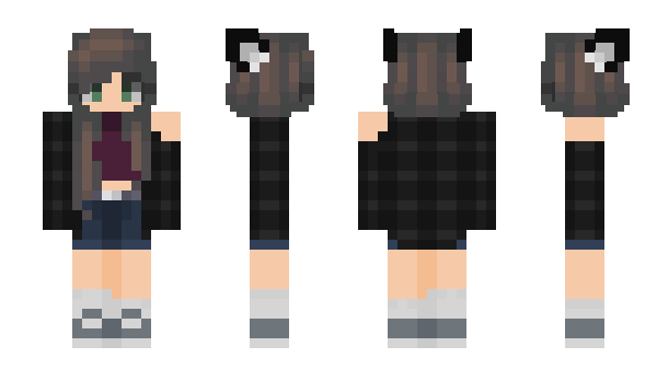 Minecraft skin MissNeexie