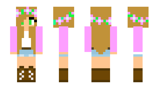 Minecraft skin Lysan