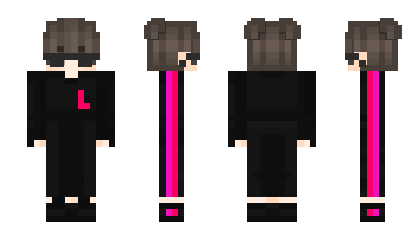 Minecraft skin Backdream