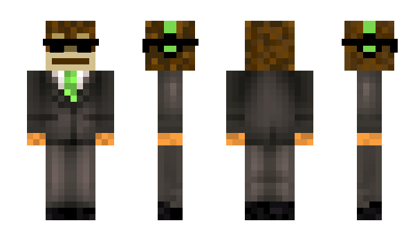 Minecraft skin andrewmonkeyhead