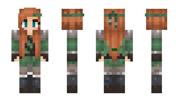 Minecraft skin queenANS