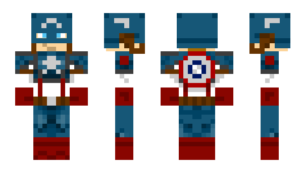 Minecraft skin CaptainKayser