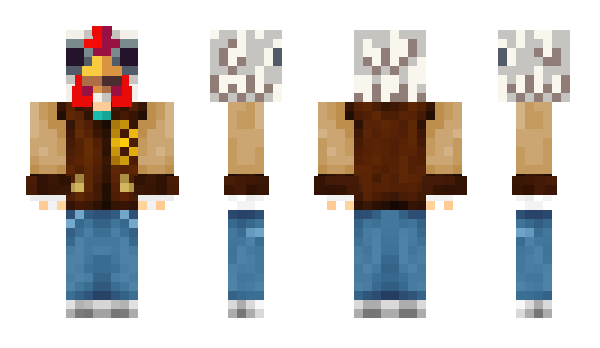 Minecraft skin Jackety