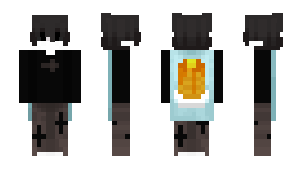 Minecraft skin Enchantowany