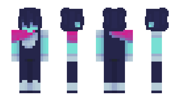 Minecraft skin moonribbon
