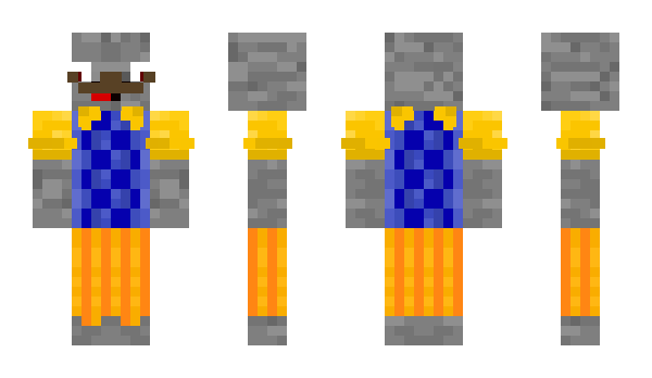 Minecraft скин по нику GodZenitsu