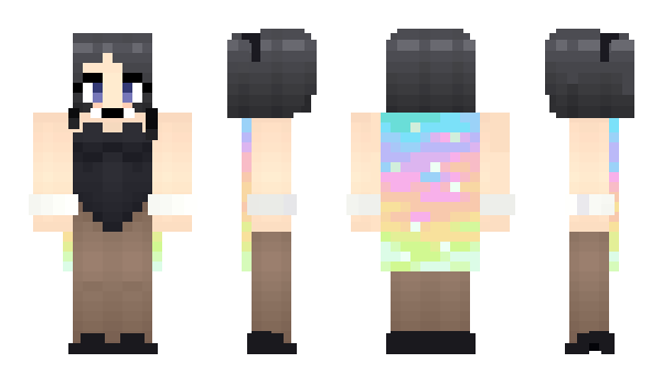 Minecraft скін по ніку rgbd