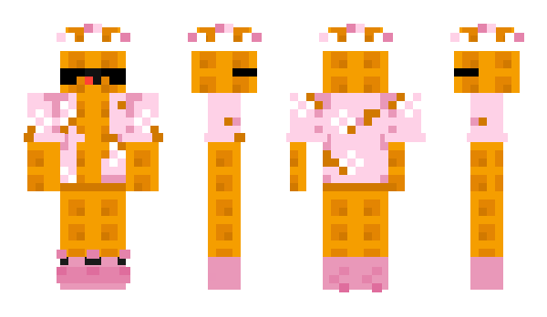 Minecraft skin iLoveWaffles_