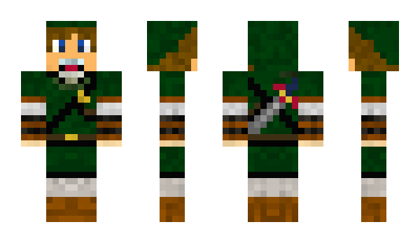 Minecraft skin Aimlesstrain