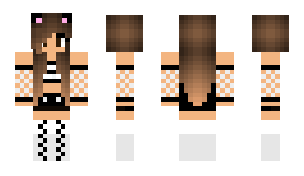 Minecraft skin CatsGirls